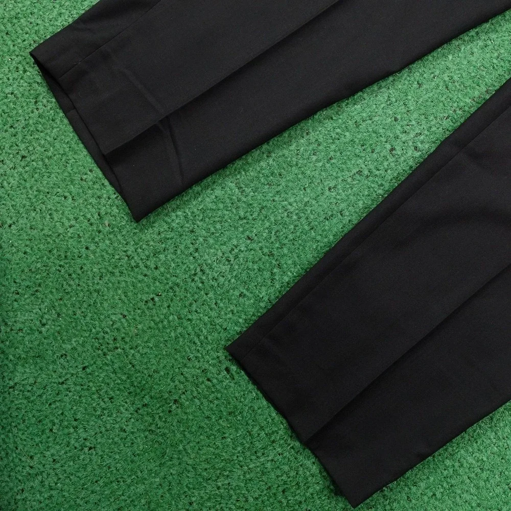 New! Murano Pants Mens 36x29‎ Black Torino Dress Pants Flat Front